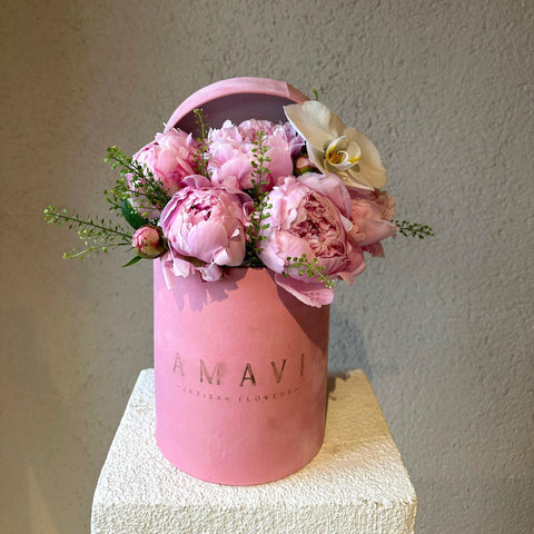 Fairytale Mini Box Pink Peonies 