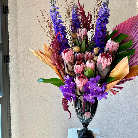 Premium Protea's Harmony Arrangement in Vase