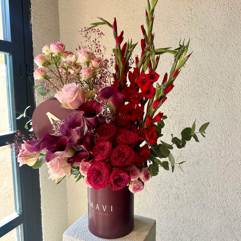 Lady Bloom Premium Arrangement in Box