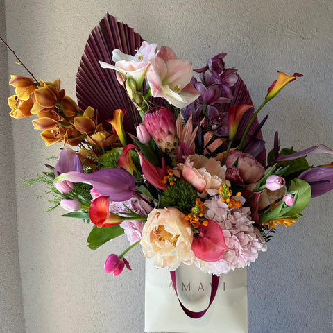 Colors of Paradise Box Arrangement 