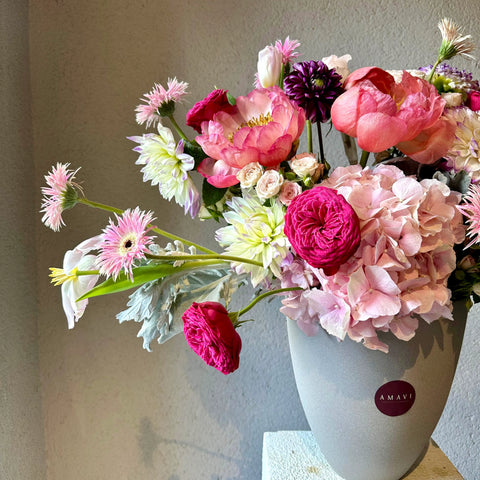Botanical Bliss Arrangement in Vase 