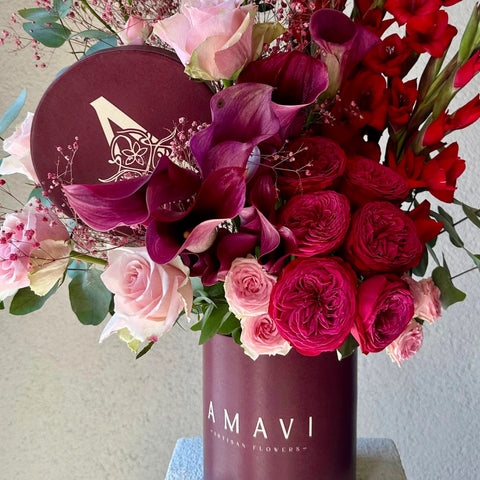 Lady Bloom Premium Arrangement in Box