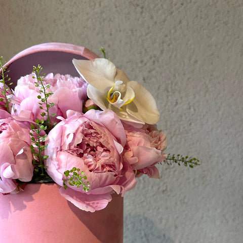Fairytale Mini Box Pink Peonies 