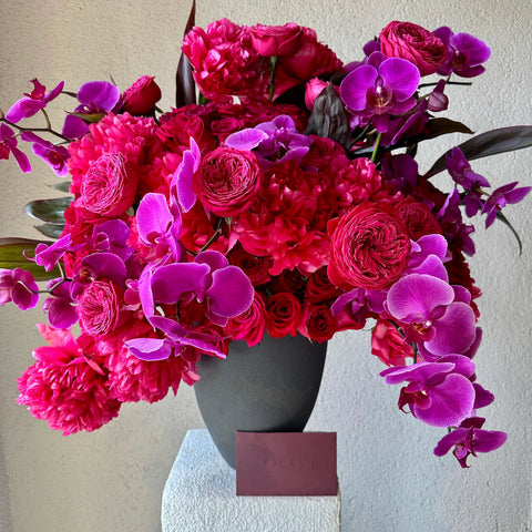 Bloom in LOVE! Peony Arrangement in Vase