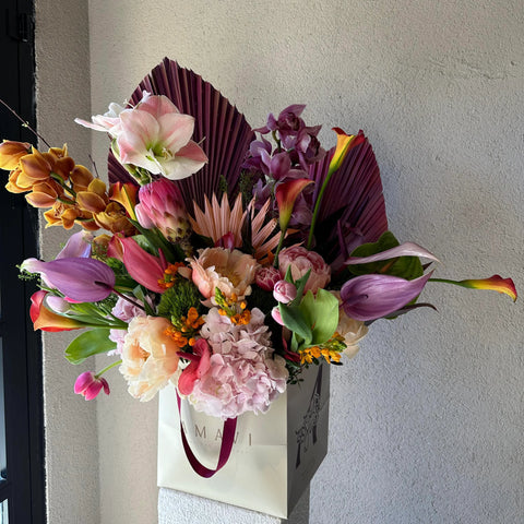 Colors of Paradise Box Arrangement 