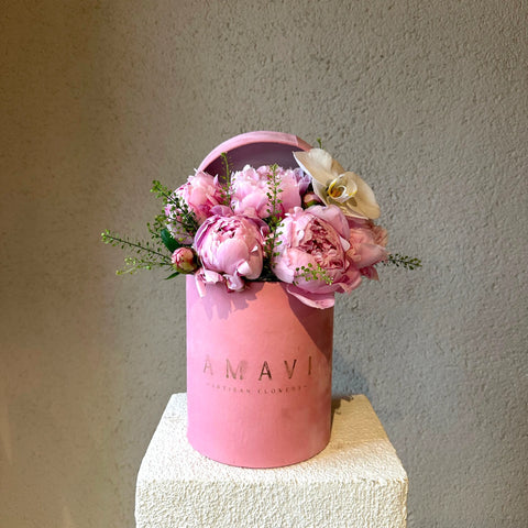 Fairytale Mini Box Pink Peonies 
