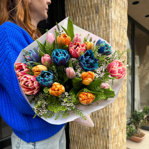 Road to Rio 20-Piece Premium Tulip Bouquet 
