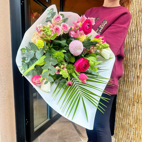 Sparkling Pink Spring Bouquet