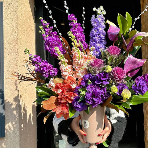 The Allure of Velvet Arrangement in a Vase
