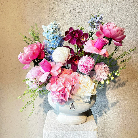 The Petal Symphony Peony Arrangement in a Vase