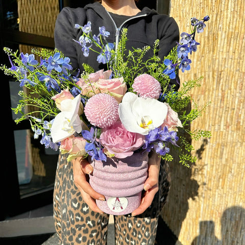 Midi Lilac Vase Arrangement