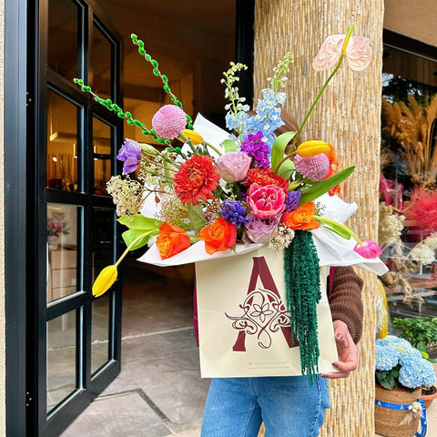Luca Garden Colorful Flower Bag 