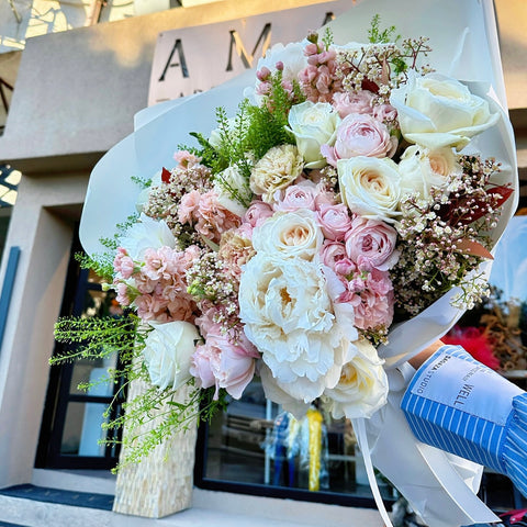 Soft Serenade Peony Bouquet