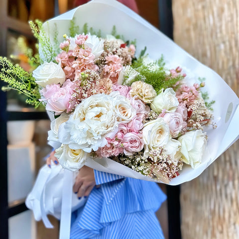 Soft Serenade Peony Bouquet