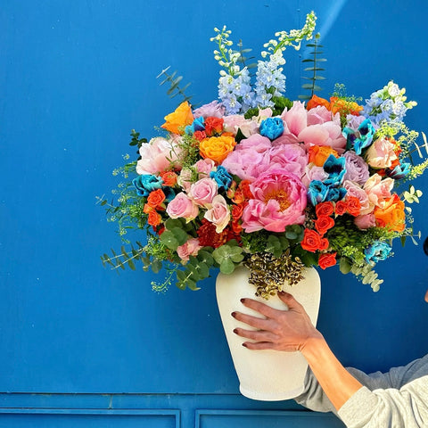 Fleur de Pop Colorful Vase Arrangement
