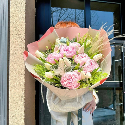 Peonies Bloom for Mom Special Peony Bouquet