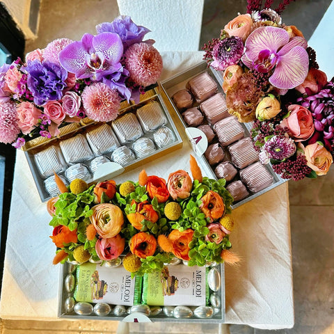 Monaco Blossom Pink Plexiglass Chocolate Box 