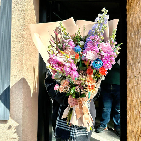 Happiness Colorful Spring Bouquet