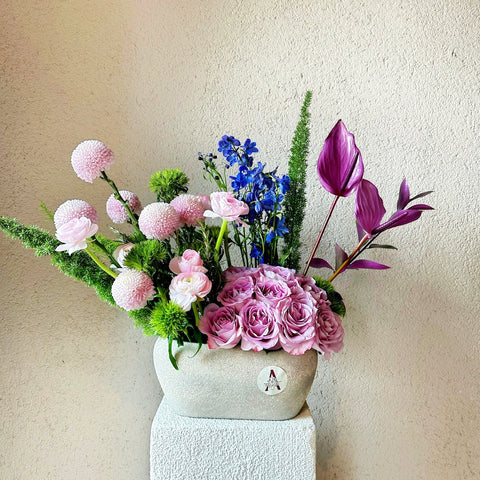 Heavenly Lily Vase Arrangement