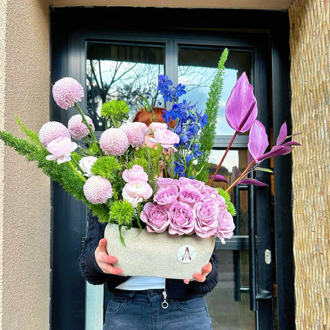 Heavenly Lily Vase Arrangement