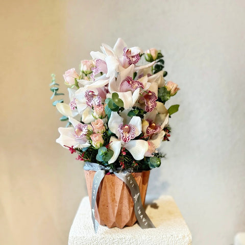 Cymbidium Delight Vase Arrangement