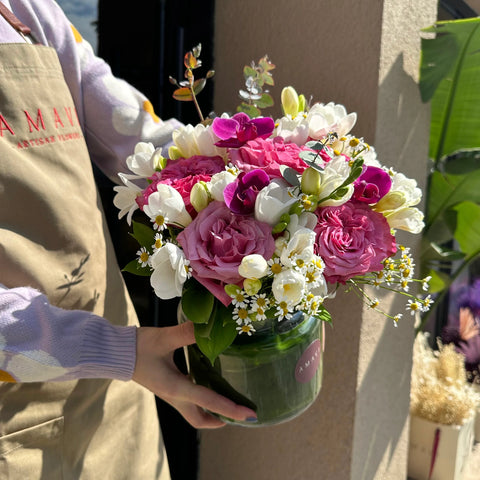 Morning Sunshine Vase Arrangement 
