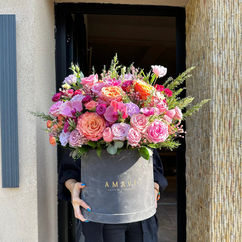 Venice Dream Premium Maxi Arrangement in Grey Box
