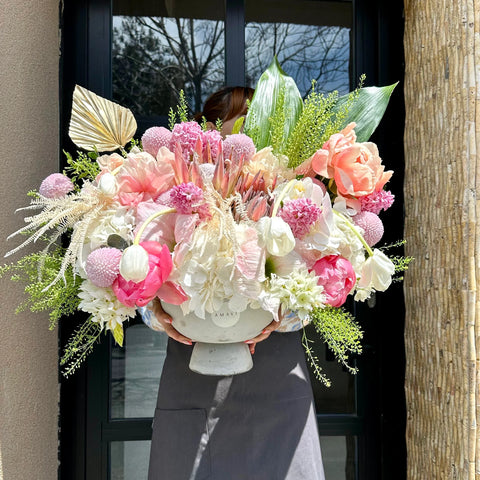 Grace Peony Protea Arrangement 