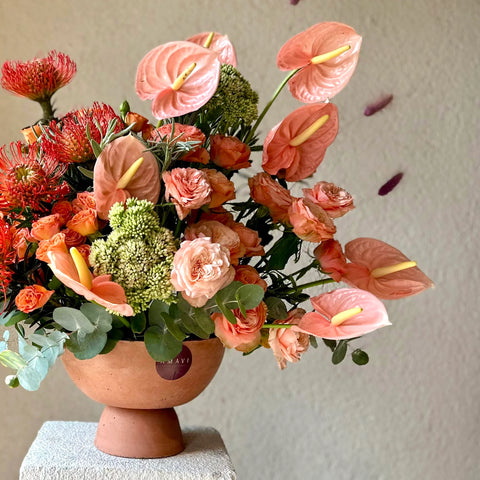Arrangement in Boheme Lux Vase