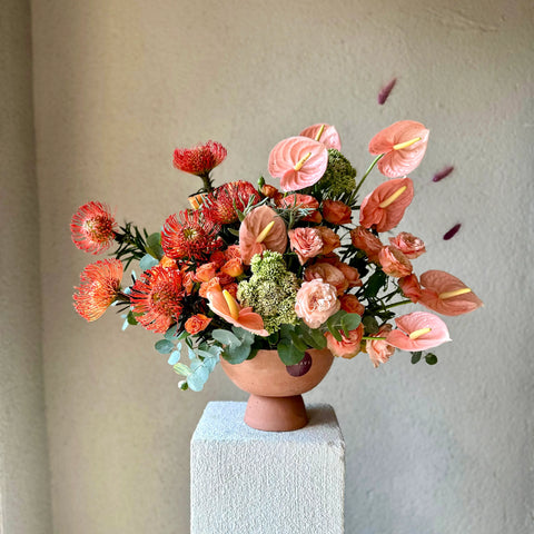 Arrangement in Boheme Lux Vase