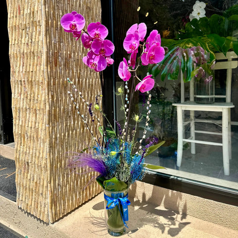 Dried Flower Orchid Arrangement 