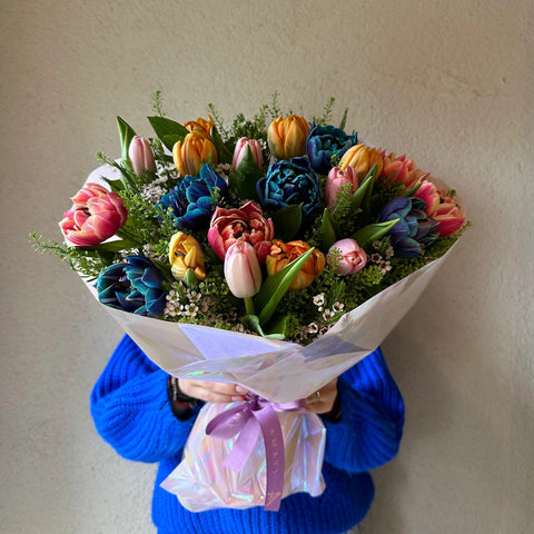 Road to Rio 20-Piece Premium Tulip Bouquet 