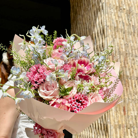 Pink and Blue Magic Bouquet 