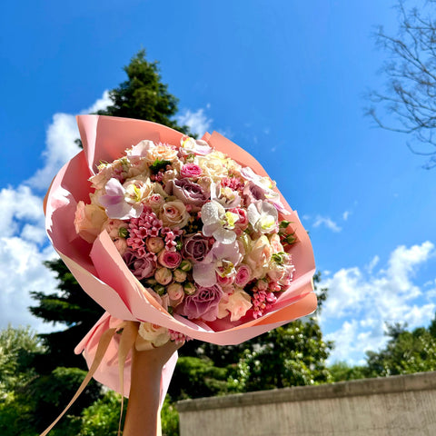 Mon Cherie Orchid Rose Bouquet 