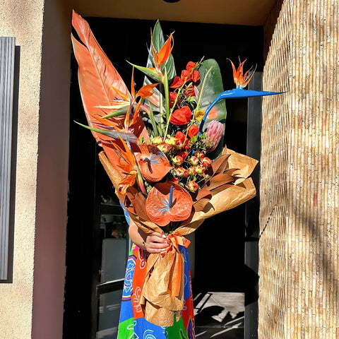 Birds of Paradise Premium Starflower Bouquet
