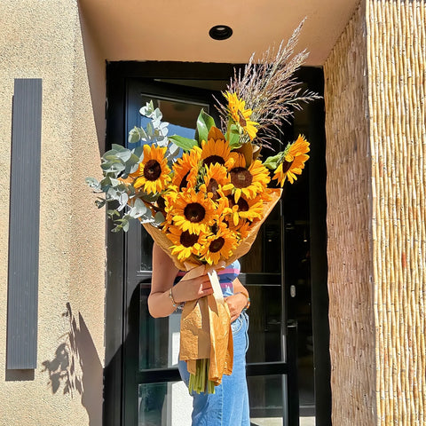 Happy Sunflowers Sunflower Bouquet
