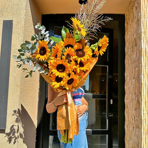 Happy Sunflowers Sunflower Bouquet