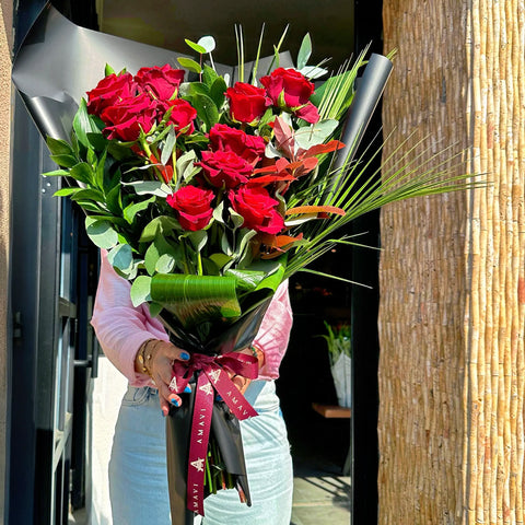 10 Red Rose Bouquet