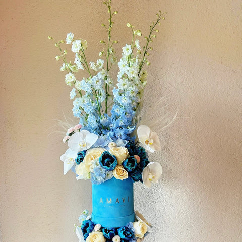 Double Blue Perfection Arrangement in a Box
