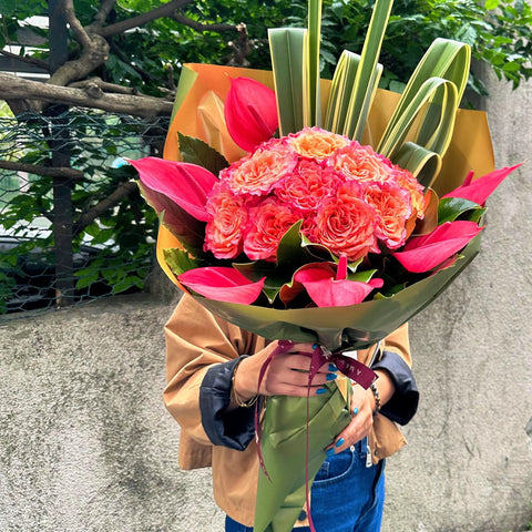 Heartfelt Blooms Premium Bouquet 