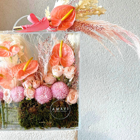 Sweet Serendipity Bloom Bag Plexiglass Flower Bag 