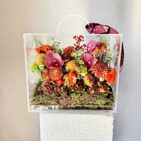 Cozy Nature Bloom Bag Plexi Bag