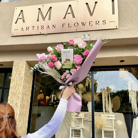 Dubai Chocolate Premium Rose Bouquet