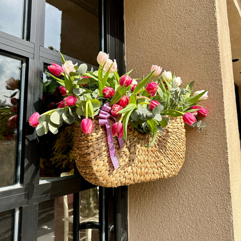 Columbus Garden Basket Arrangement