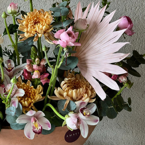 Terracota Natural Vase Arrangement 