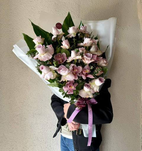 Love Memories 20's Lilac Rose Bouquet 