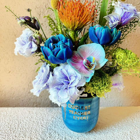 COOLEST TEACHER EVER! FGI MOOD Mug Arrangement