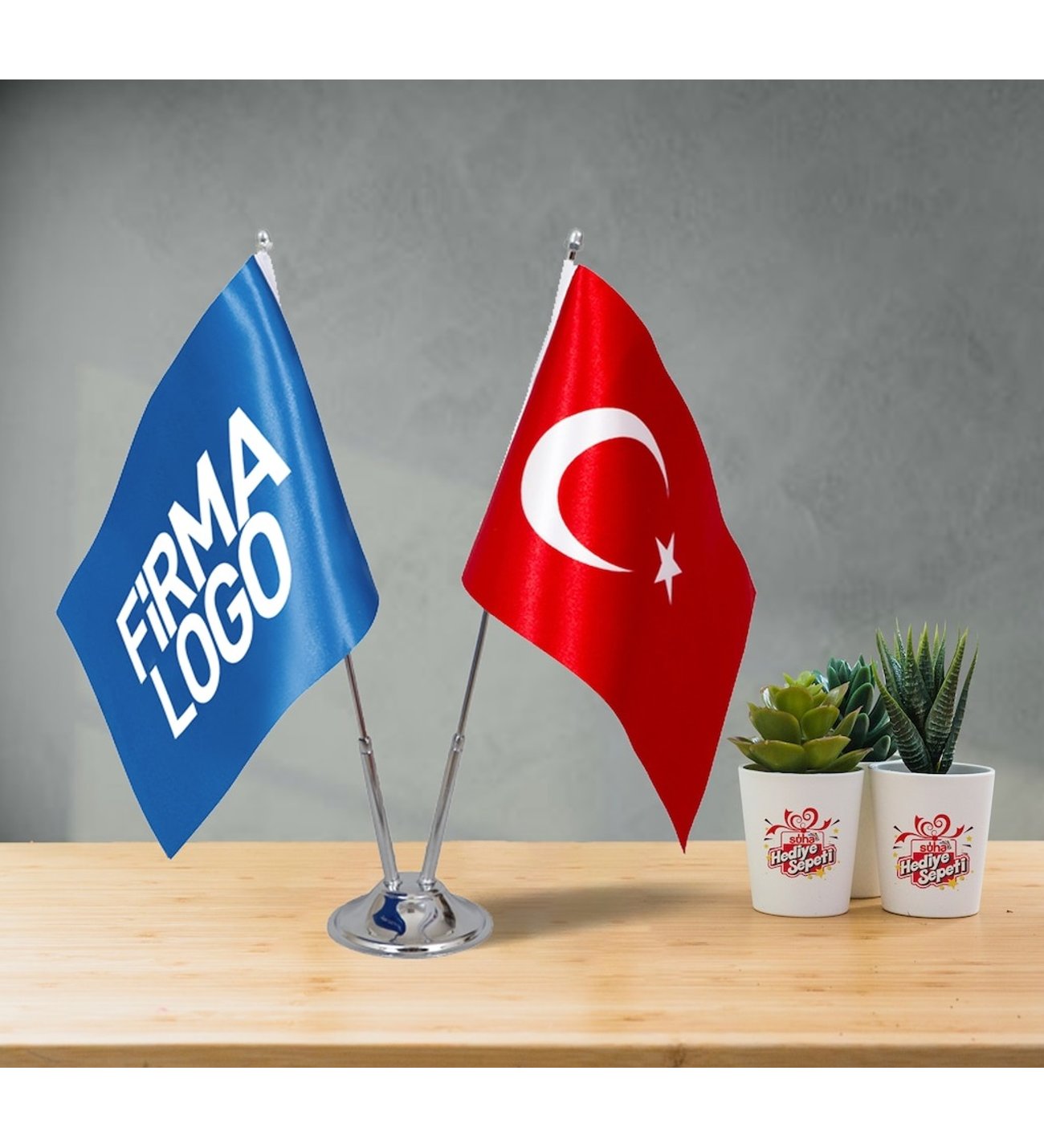 Logolu Firma Bayrakları 